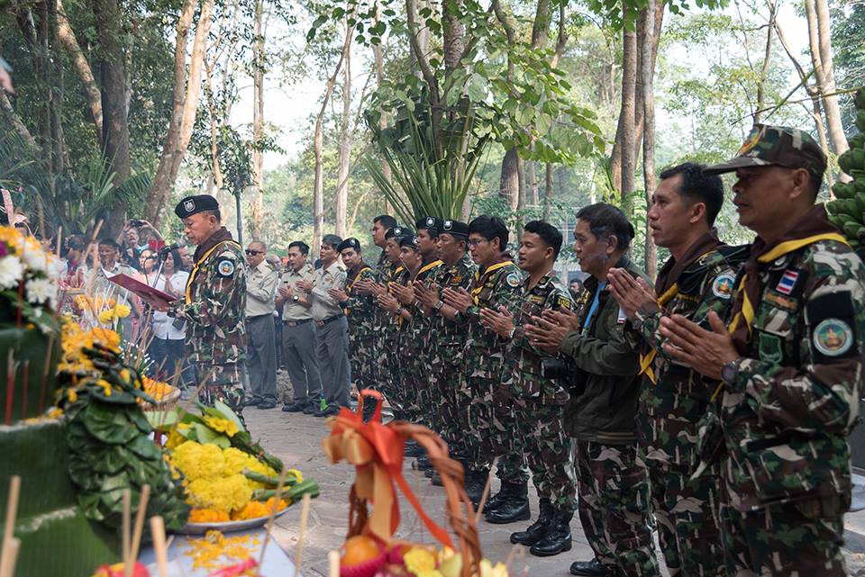 บวงสรวง เจ้าพ่อเขาใหญ่ 2561 เมื่อวันที่ 26 มกราคม 2561 ที่ผ่านมา เครดิตภาพ: มานพ กวินเลิศวัฒนา