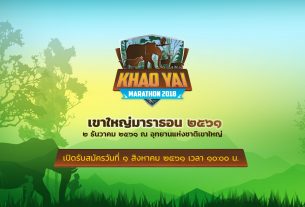 เขาใหญ่มาราธอน 2561 khaoyaimarathon 2018